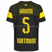 Bundesliga Voetbalshirts BVB Borussia Dortmund 2018-19 Achraf Hakimi 5 Uitshirt